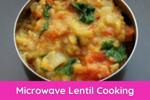 Microwave Lentil Cooking